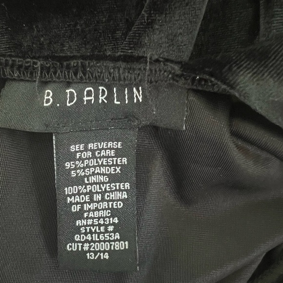 Velvet Black Halter Dress - Picture 3 of 11